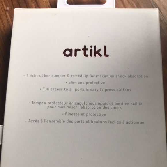 ARTIKL   X /XS  phone case in marble pink and blue design - Picture 6 of 7